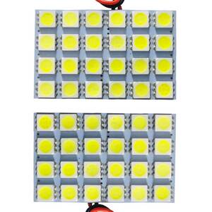 ルームランプ ステップワゴン RF1 RF2 ホンダ 基盤タイプ ホワイト 超爆光 純正球交換用LEDライト 2個セット