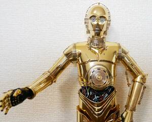 メディコムトイ RAH C-3PO 箱なし美品 ／ RAH R2-D2と同時落札・同梱発送で送料無料