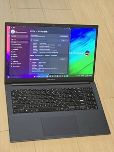 美品 ASUS M3500QA-L1066W クワイエットブルー Vivobook Pro 15 OLED M3500QA 15.6型 Win11 Home] Ryzen 7 5800H SSD：512GB