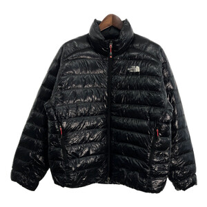 THE NORTH FACE ノースフェイス SUMMIT SERIES ダウンジャケット アウトドア ブラック (メンズ XL) 中古 古着 R6320