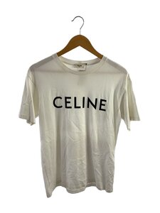 CELINE◆Tシャツ/XXS/コットン/WHT//