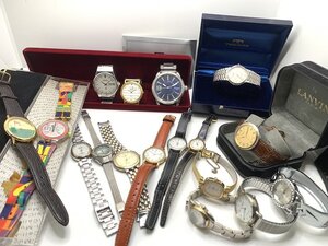 キングラム[05]クォーツ腕時計★ジャンク17点おまとめ★グランドセイコー/SEIKO/ORIENT/SITIZEN/DIESEL/サンローラン他【送料無料】0458