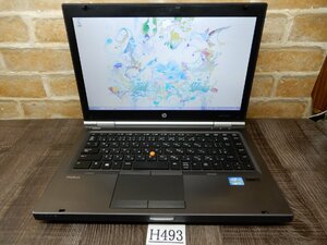 H493☆Windows7-32BITリカバリー付★core i7☆500GB-HDD☆メモリ4GB★無線LAN☆DVDRW☆FireproＭ2000☆14Ｗ液晶ノートHP★EliteBook8470Ｗ