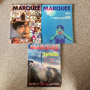 MARQUEE vol.2.3.10 3冊セット マーキー コーネリアス バッファロー・ドーター ボアダムス スクエアプッシャー 電気グルーブ ブケム