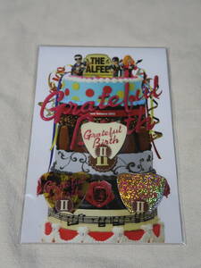 THE ALFEE 2013年コンサートツアーグッズ　ピック「Grateful BirthⅡ」