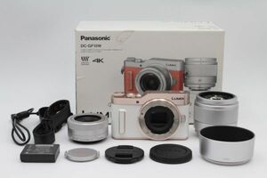 ■ほぼ新品■ PANASONIC LUMIX GF10 ホワイト ダブルレンズキット DC-GF10W-W