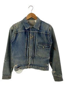 Levi’s◆VT/40s/XX/506/1st/Gジャン/-/デニム/IDG/30パーセント/リペア多数有/ダメー//