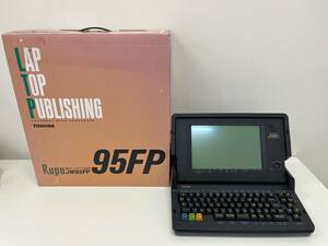 #3965 東芝 ワープロ ルポ JW95FP TOSHIBA Rupo 電源コード 説明書 現状品