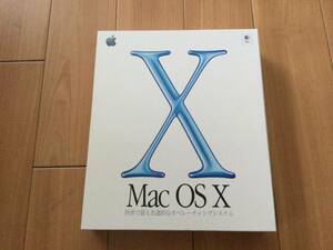 Mac OS X Version 10.0 @通常版2枚組@ 箱付き一式