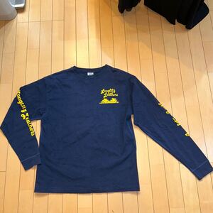 Langlitz Leathers /ラングリッツレザーズ ロングTシャツ 長袖Tシャツ NAVY ③　