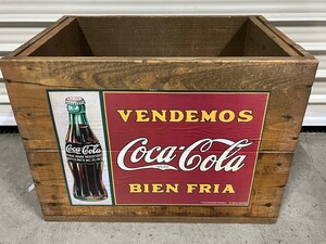 コカコーラ クレートボックス coca cola 木箱 レトロ インテリア 入れ物 ケース