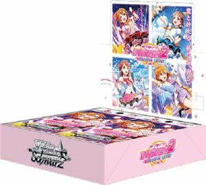 初回版 ヴァイスシュヴァルツ ラブライブ!スクールアイドルフェスティバル2 MIRACLE LIVE! 1カートン（18BOX)