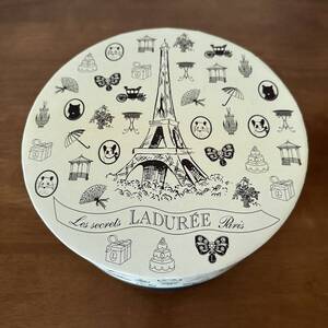 LADUREE ラデュレ フランス パリ ボックス 箱 大 ギフトボックス プレゼント 小物入れ オシャレ ケース レア アンティーク マカロン 美品