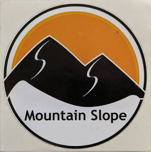 Mountain Slope ロゴマークステッカー 人気商品