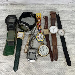 不動品時計10本まとめ　管理番号9 SEIKO CASIOなど