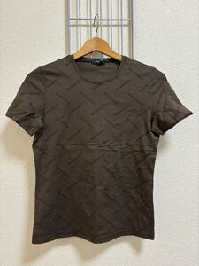 ［BURBERRY］バーバリー　半袖Tシャツ ブラウン系　1 レディース　Y3371