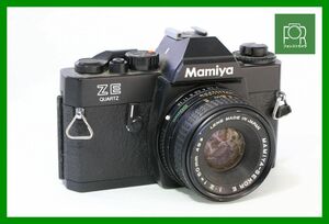 【同梱歓迎】ジャンク■マミヤ MAMIYA ZE QUARTZ ボディ+MAMIYA-SEKOR E 50mm F2■JJJ413