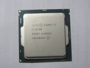 Intel Core i7 6700 3.4GHz 4コア8スレッド SkyLake