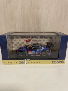 【新品 未使用】1/43 EBBRO 2017年スーパーGT スバルBRZ　R&Dスポーツ　61 井口卓人、山内英輝　 エブロ