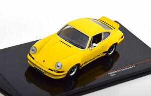 イクソ 1/43 ポルシェ 911 カレラ RS 2.7 1973 イエロー IXO Porsche 911 Carrera RS ミニカー