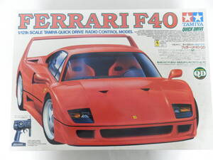 074D482K♪ TAMIYA タミヤ 1/12 フェラーリ F40 QD クイックドライブ RCカー ラジコン 美品 動作未確認