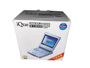 ique ゲームボーイアドバンスSP本体　バックライト マリオ　オニキスブラック