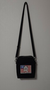 ヒステリックグラマー　HYSTERIC GLAMOUR　 ショルダーバッグ BAG 黒 ブラック　送料無料