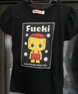 フエキくんTシャツ　130 女の子用　かわいいスリープ袖です