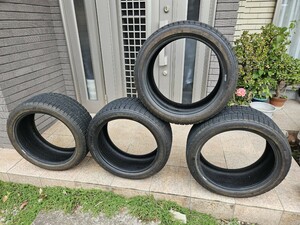 中古ほぼ新品 2020年 スタッドレスタイヤ245/40R18×4本セット ナンカン　NANKANG CORSAFA WRX エボX GVB GRB VAB CZ4A