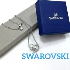 【箱付】<SWAROVSKI>スワロフスキー　クリスタル　ネックレス