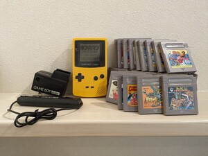 ゲームボーイ　COLOR　ソフト36本　バッテリーパック付き　大人買いセット　任天堂　GAMEBOY　Nintendo　桃太郎電鉄　キン肉マン　本体