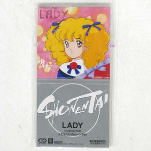 国内盤 少年隊/LADY/WARNER PIONER WPDL4214 □