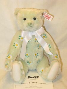 シュタイフ/Steiff★2008USA限定★「DAISY フラワーベア」★刺繍入り★