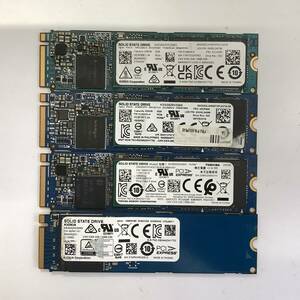 K60514157 TOSHIBA NVMe 256GB SSD 4点【中古動作品】.