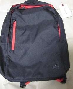 NIXON ニクソン●スミスSE バックパック II SMITH SE II BACKPACK　21L 黒 赤 リュック