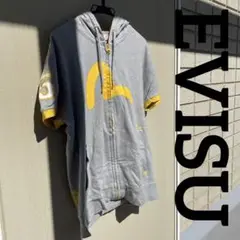 EVISU エヴィス　半袖パーカー