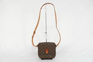 LOUIS VUITTON M51242 モノグラム サンクルー ショルダーバッグ ルイヴィトン クロスボディ ブラウン系 ジャンク品