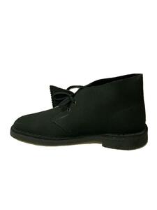 Clarks◆Desert Boot Black Sde/デザートブーツ/SIZE:UK7.5/ブラック/スウェード//