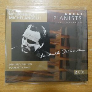 41101065;【未開封/2CD】MICHELANGELI I / DEBUSSY, GALUPPI, RAVEL, SCARLATTI(4569012)