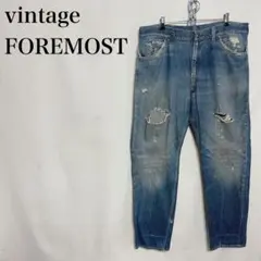 50s60s vintage  foremostフォアモストペニーズデニムパンツ