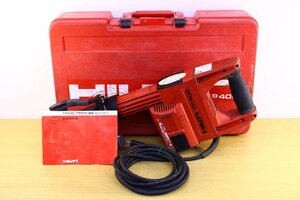 ●HILTI/ヒルティ TP400 電動ブレーカー ドリル はつり ハツリ コード式 ケース付き ジャンク【10903090】