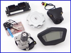 ★ 《M2》良品♪2008年 ハイパーモタード1100S 純正メーター＆DucatiPerformance ECU＆キーset♪