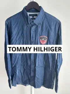 Tommy Hilfiger デニムシャツ XL スケーター　アメカジ　古着