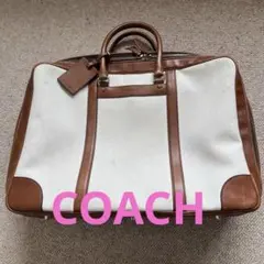 コーチCOACH 旅行ボストンバック