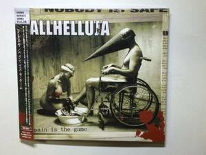 ※　 アレルヤ 　※　 Pain is the Game 　※ 国内盤帯つきCD ALLHELLUJA