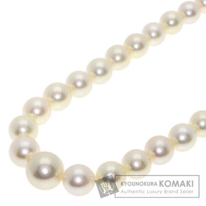 MIKIMOTO ミキモト パール 真珠 ネックレス シルバー レディース 中古