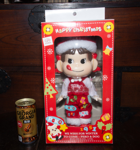 ペコちゃん人形 Happy Christmas 2009 Peko