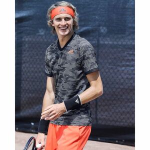 【レア】【貴重品】Adidas アディダス テニスウェア シャツ M Thiem ティーム Tsitsipas チチパス Zverev ズベレフ 錦織圭