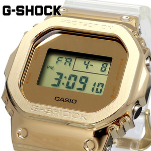 CASIO カシオ 腕時計 メンズ G-SHOCK Gショック 海外モデル メタルカバー GM-5600SG-9