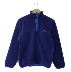 Patagonia / パタゴニア | 80s ヴィンテージ USA製 三角タグ スナップT フリース プルオーバー ジャケット | S | ブルー | メンズ